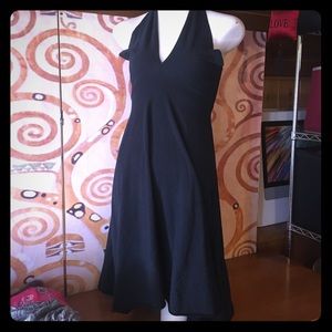 Black Halter Dress
